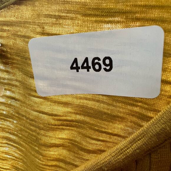 Prana Top Womens XS Mustard Yellow Ocupas Popover Pintuck Organic Athleisure - Picture 12 of 13